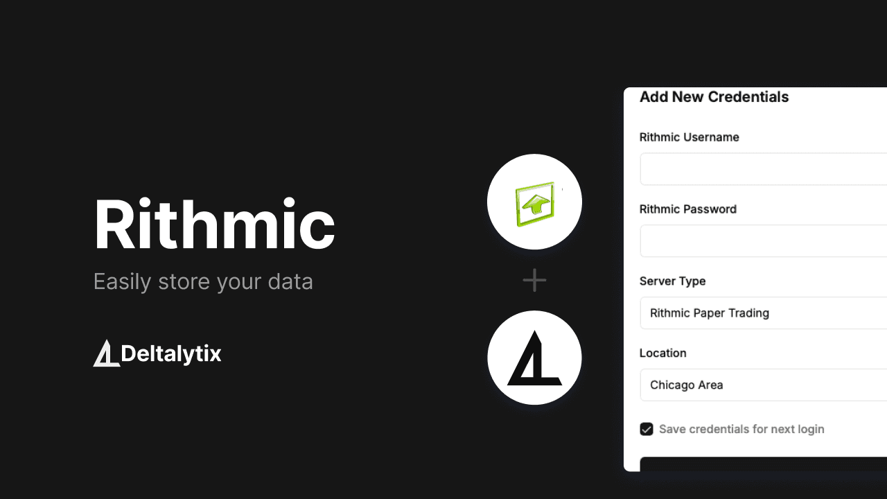 Automatic Import from Rithmic